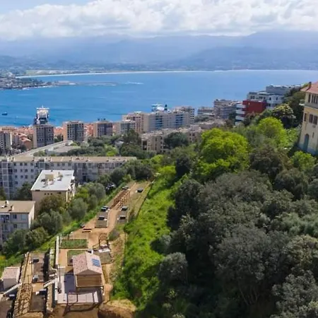 빌라 Belvedere D'ajaccio, Entiere Vue Pour 2 A 10 Voyageurs *